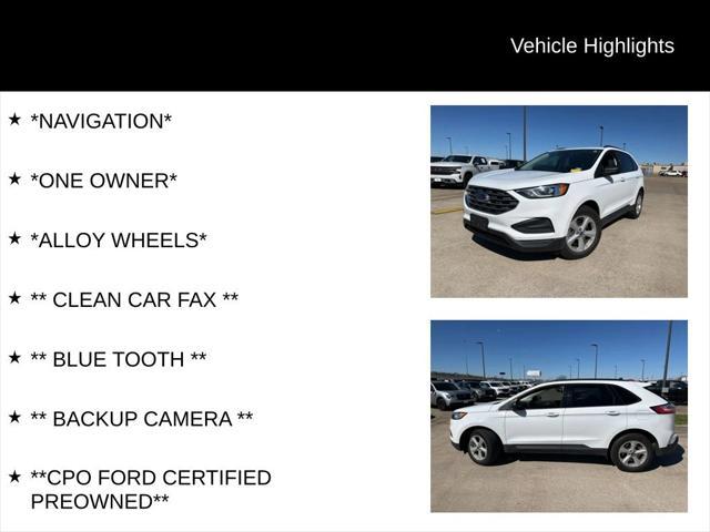 used 2022 Ford Edge car, priced at $19,762