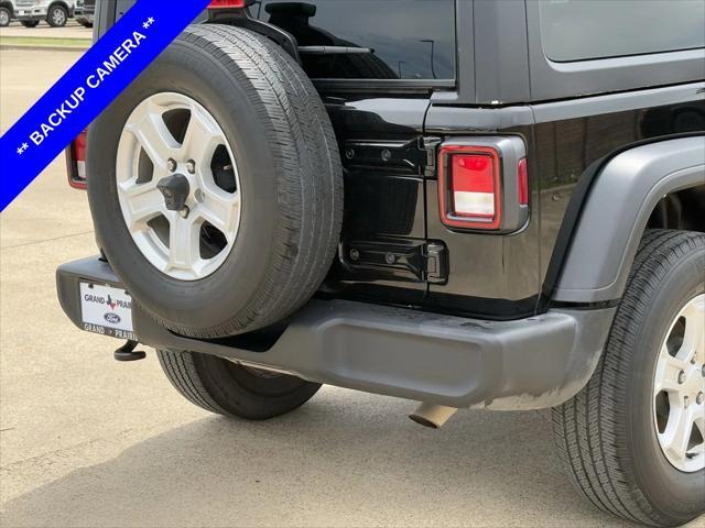used 2022 Jeep Wrangler car, priced at $25,999