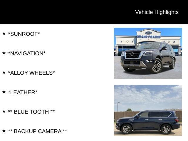 used 2022 Nissan Armada car, priced at $28,999