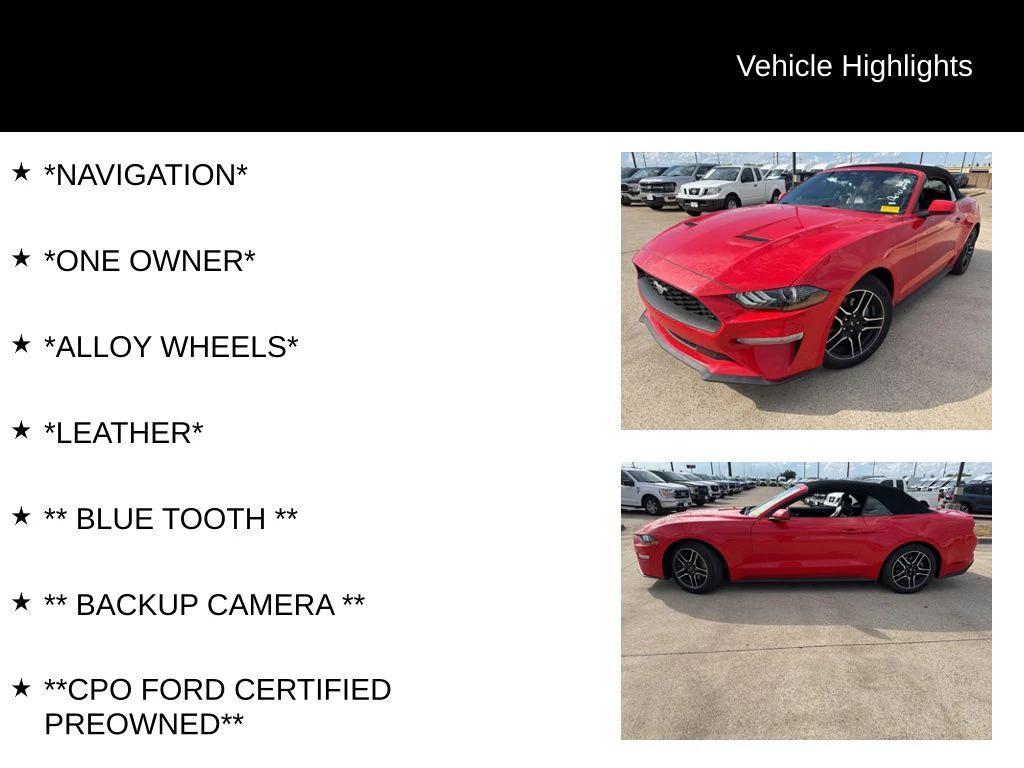 used 2023 Ford Mustang car, priced at $23,649