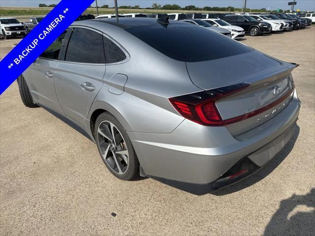 used 2021 Hyundai Sonata car, priced at $19,599