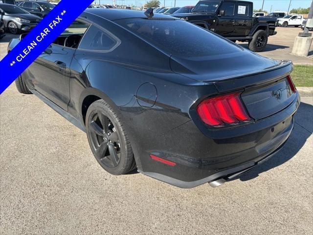 used 2021 Ford Mustang car, priced at $24,973