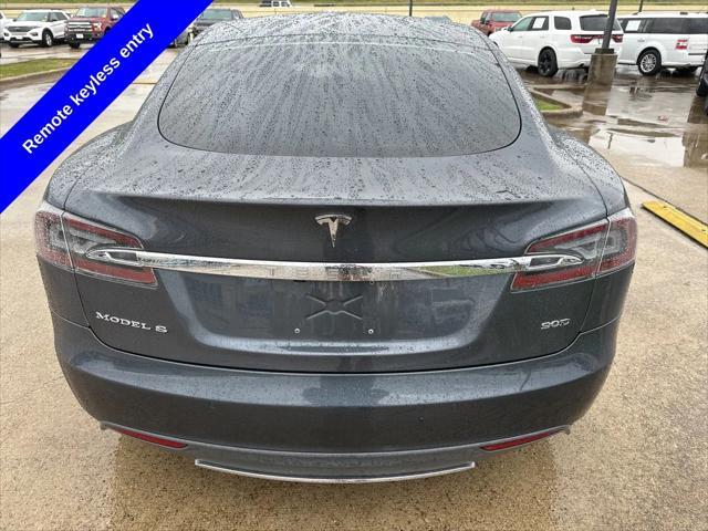 used 2015 Tesla Model S car, priced at $17,192