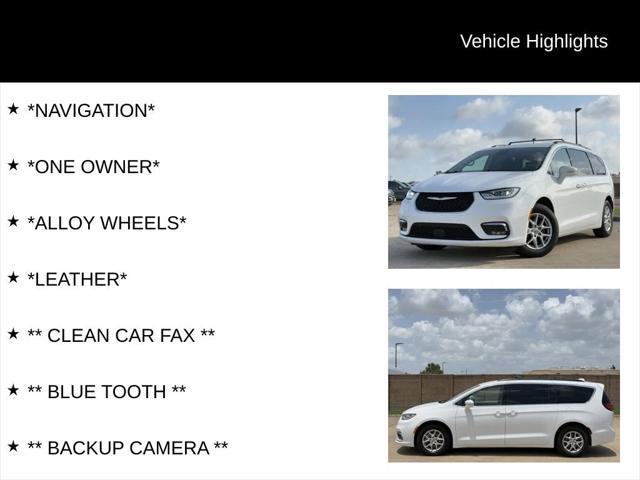 used 2022 Chrysler Pacifica car, priced at $21,634