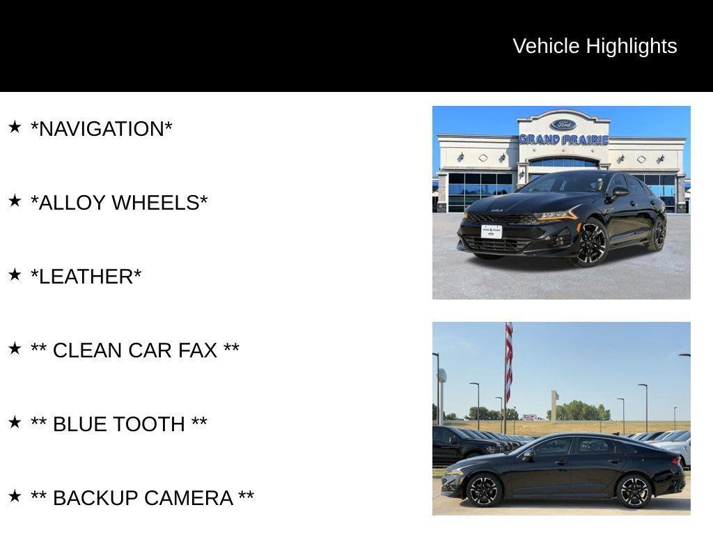 used 2022 Kia K5 car, priced at $20,914
