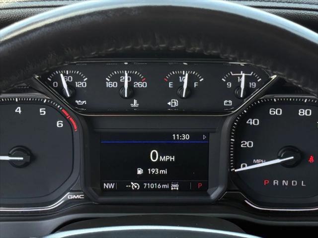 used 2022 GMC Sierra 1500 car, priced at $37,587