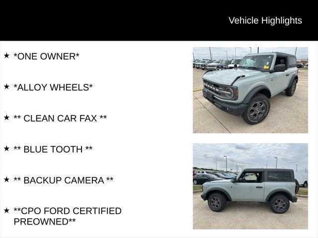 used 2023 Ford Bronco car, priced at $35,179