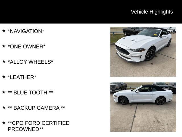 used 2022 Ford Mustang car, priced at $22,524