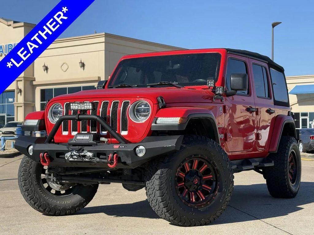 used 2021 Jeep Wrangler Unlimited car, priced at $26,399
