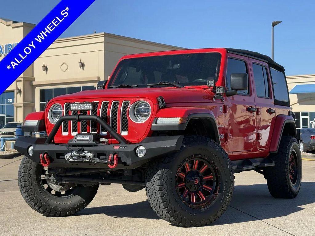 used 2021 Jeep Wrangler Unlimited car, priced at $26,399