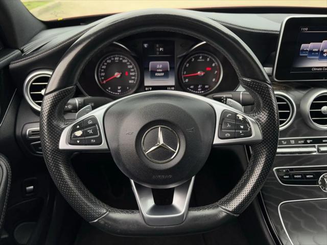 used 2017 Mercedes-Benz C-Class car, priced at $13,800