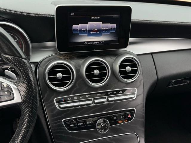 used 2017 Mercedes-Benz C-Class car, priced at $13,800