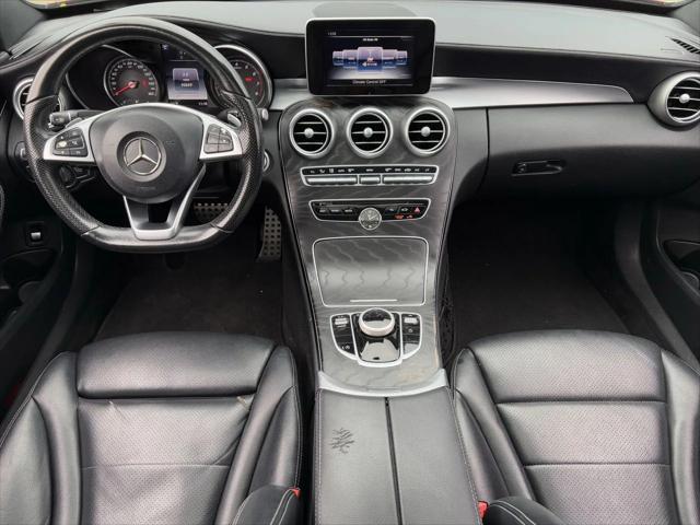 used 2017 Mercedes-Benz C-Class car, priced at $13,800