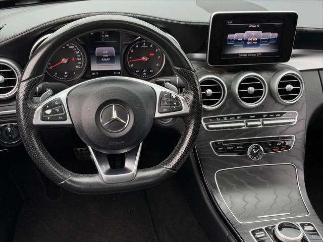 used 2017 Mercedes-Benz C-Class car, priced at $13,800