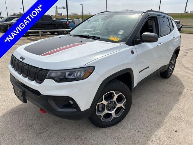 used 2022 Jeep Compass car, priced at $24,452