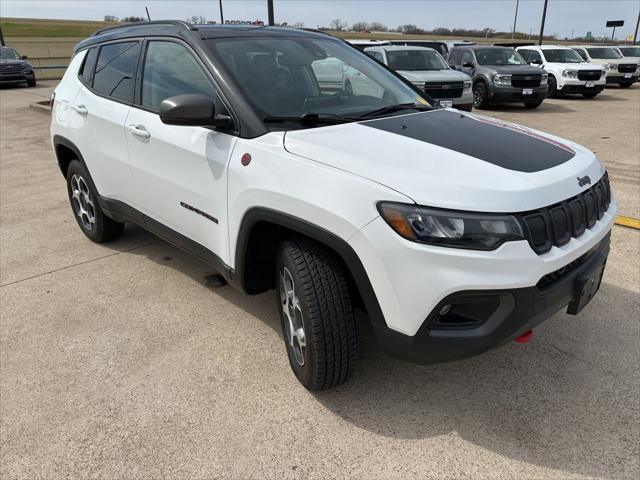 used 2022 Jeep Compass car, priced at $24,452