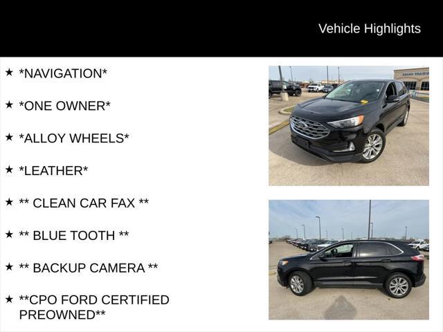 used 2022 Ford Edge car, priced at $21,672