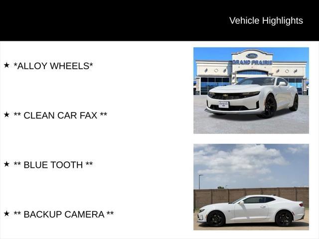 used 2021 Chevrolet Camaro car, priced at $21,298