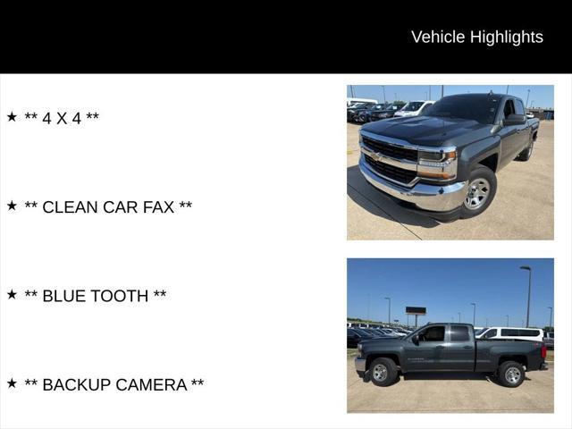 used 2018 Chevrolet Silverado 1500 car, priced at $23,990