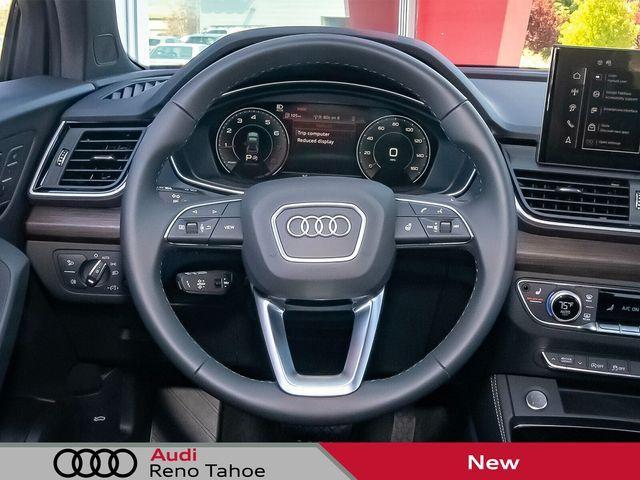 new 2025 Audi Q5 car, priced at $57,690