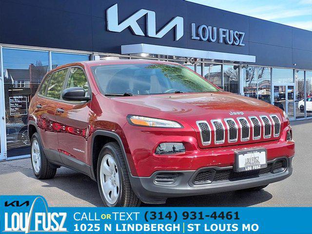 used 2017 Jeep Cherokee car, priced at $14,292