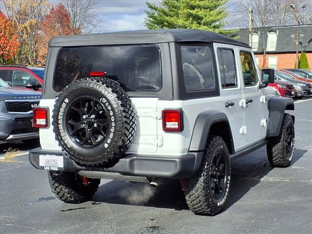 used 2021 Jeep Wrangler car, priced at $34,492