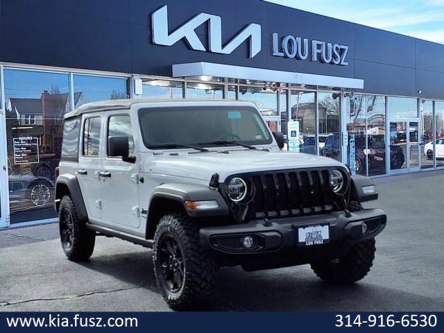 used 2021 Jeep Wrangler car, priced at $34,492