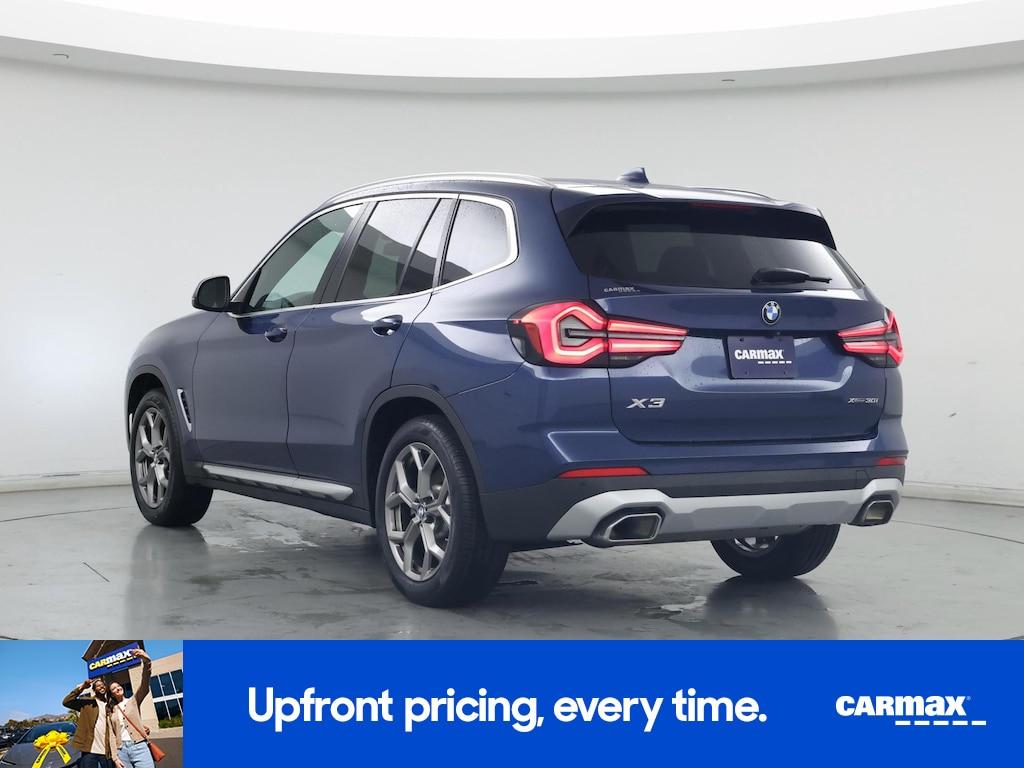 used 2022 BMW X3 car, priced at $34,998