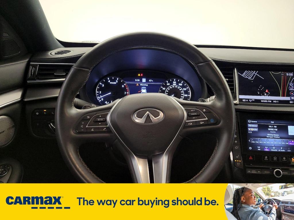 used 2022 INFINITI QX55 car, priced at $34,998