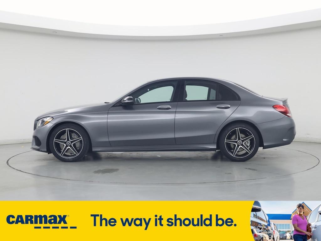 used 2018 Mercedes-Benz C-Class car, priced at $20,998