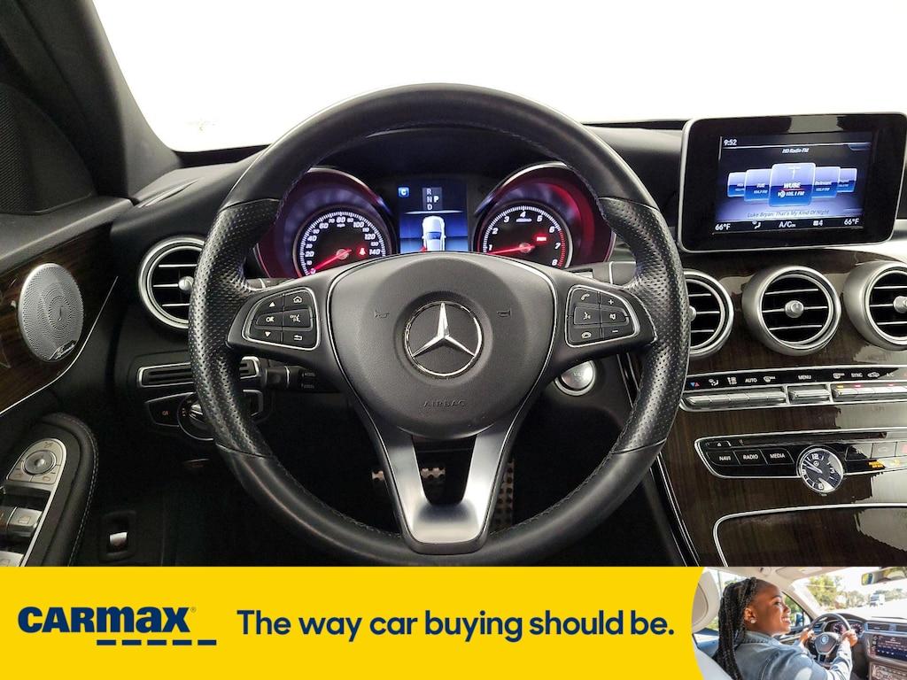 used 2018 Mercedes-Benz C-Class car, priced at $20,998