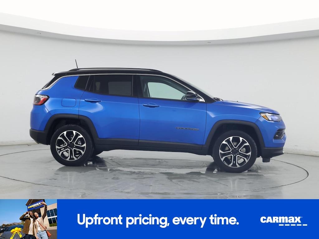 used 2022 Jeep Compass car, priced at $22,998