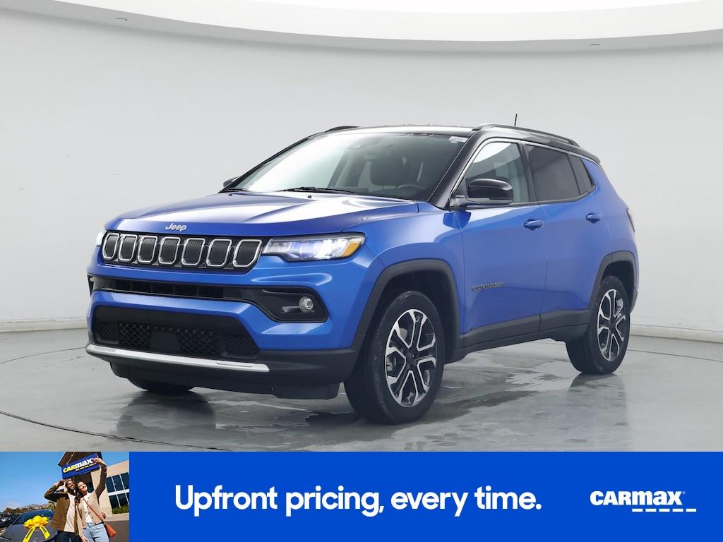 used 2022 Jeep Compass car, priced at $22,998