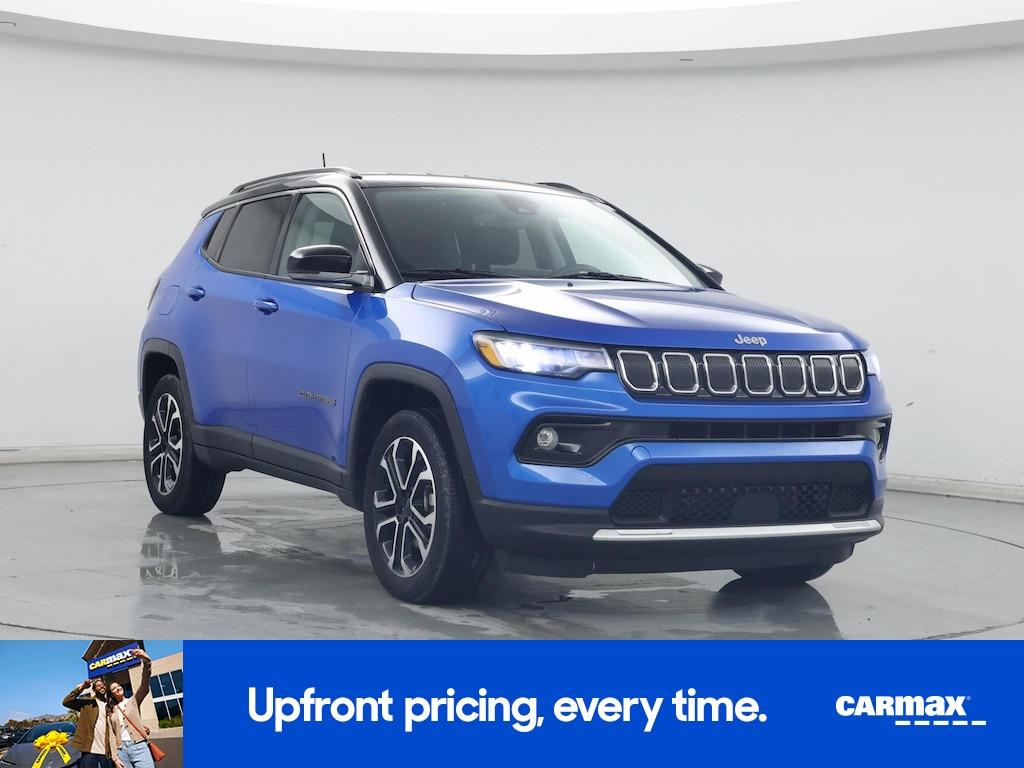 used 2022 Jeep Compass car, priced at $22,998