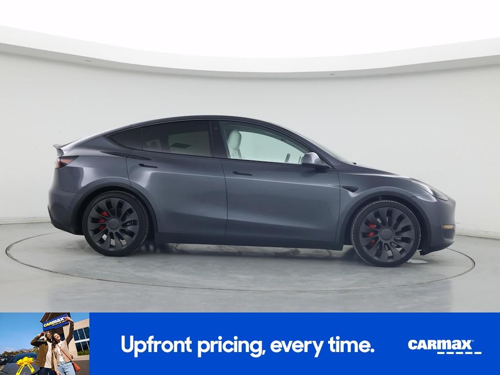 used 2022 Tesla Model Y car, priced at $34,998