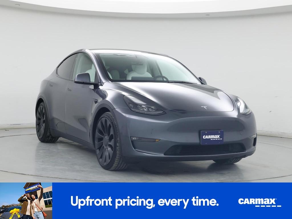 used 2022 Tesla Model Y car, priced at $34,998