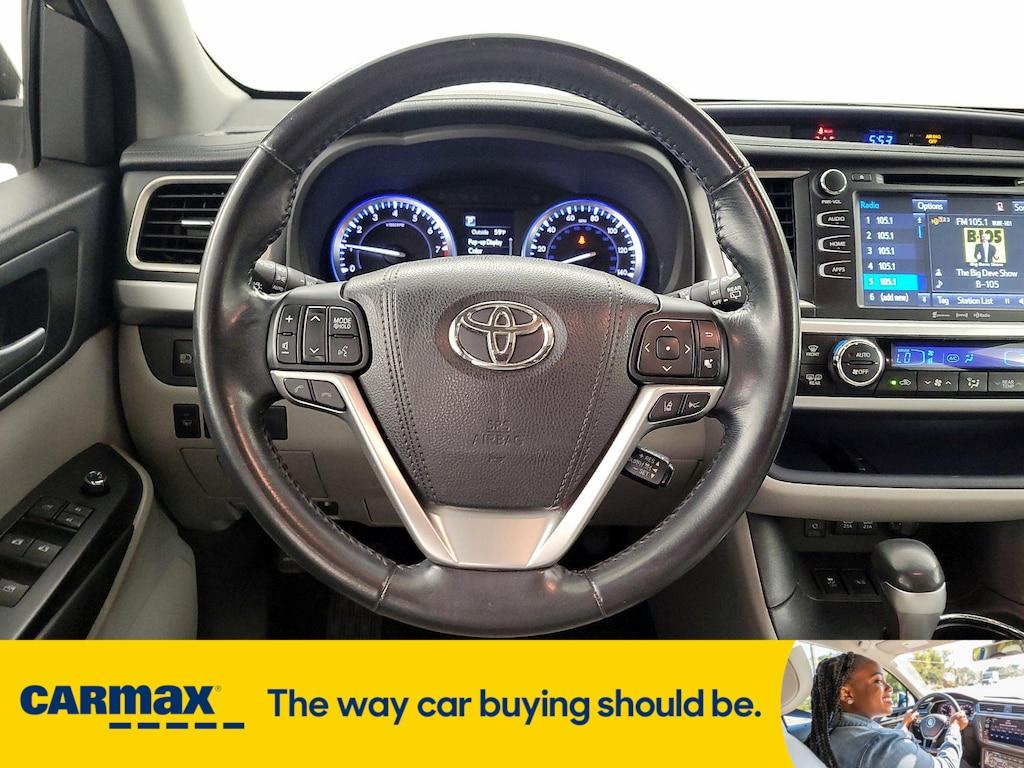 used 2017 Toyota Highlander car, priced at $22,998