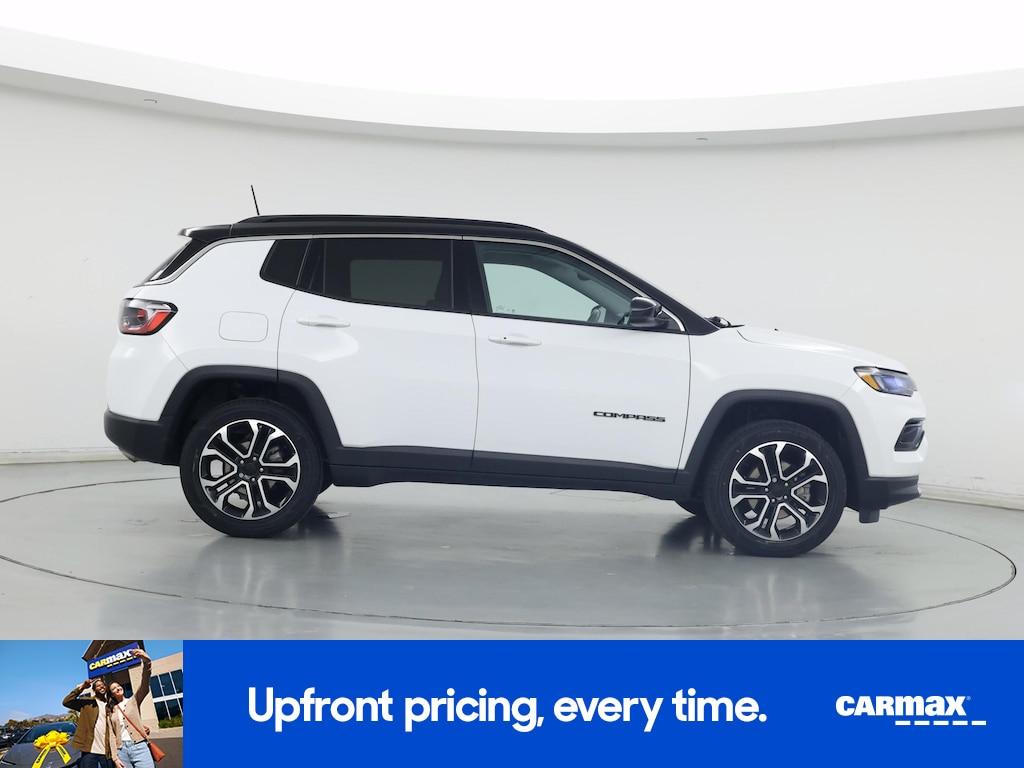 used 2022 Jeep Compass car, priced at $23,998