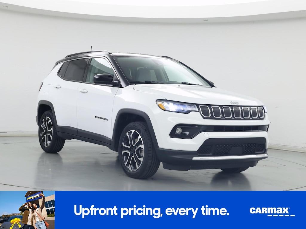 used 2022 Jeep Compass car, priced at $23,998