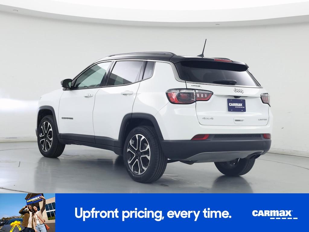 used 2022 Jeep Compass car, priced at $23,998