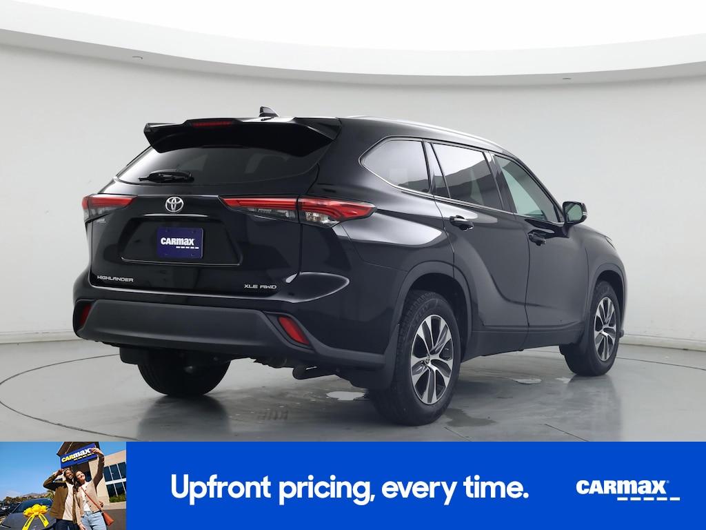 used 2021 Toyota Highlander car, priced at $28,998