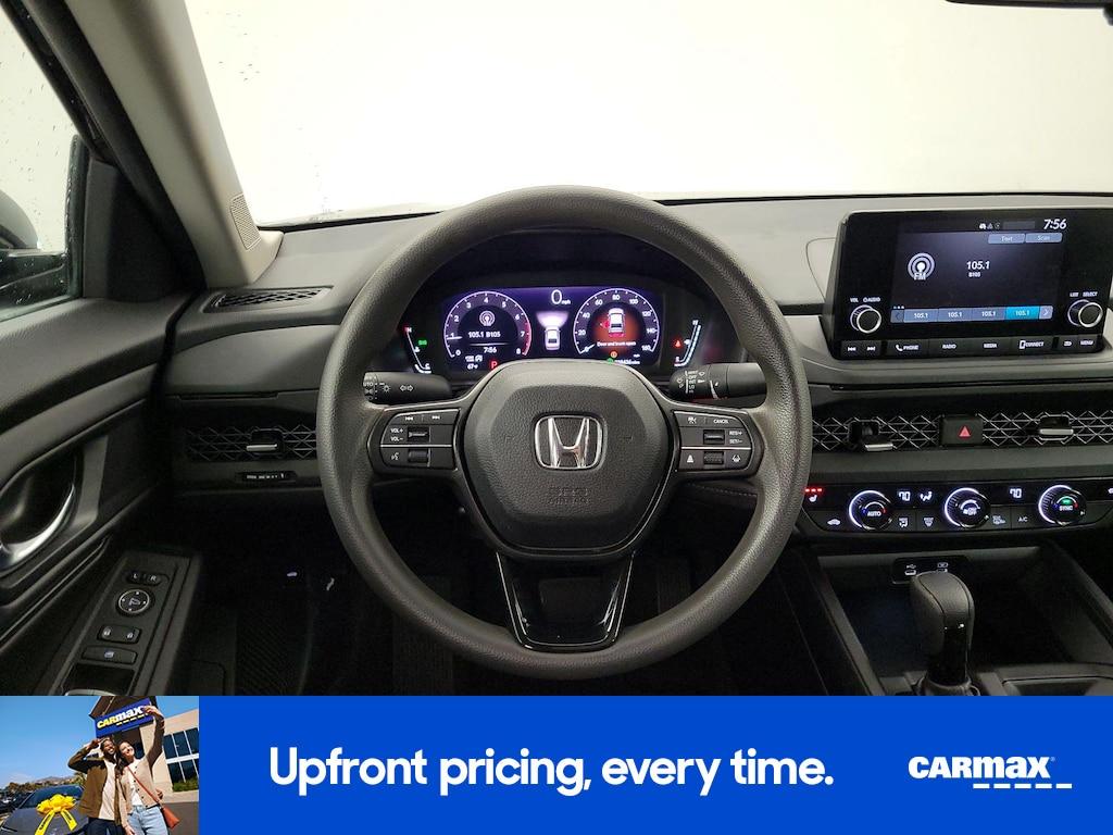 used 2023 Honda Accord car, priced at $27,998