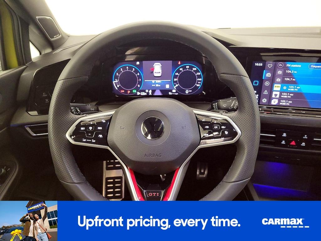 used 2022 Volkswagen Golf GTI car, priced at $27,998