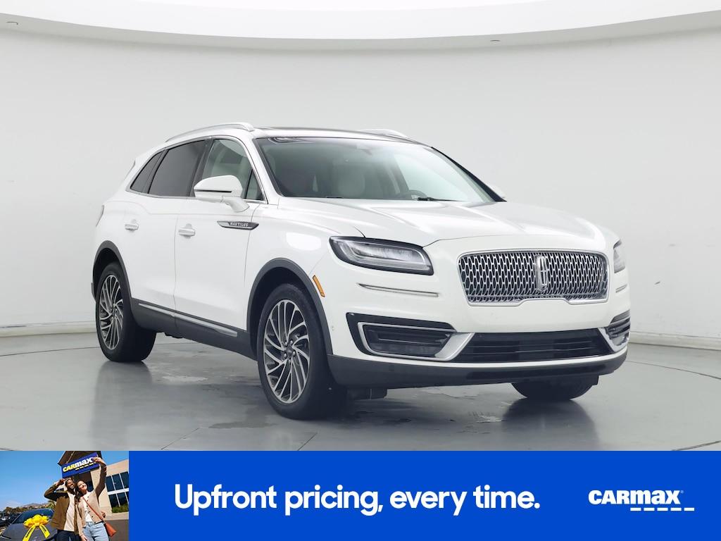 used 2020 Lincoln Nautilus car, priced at $27,998