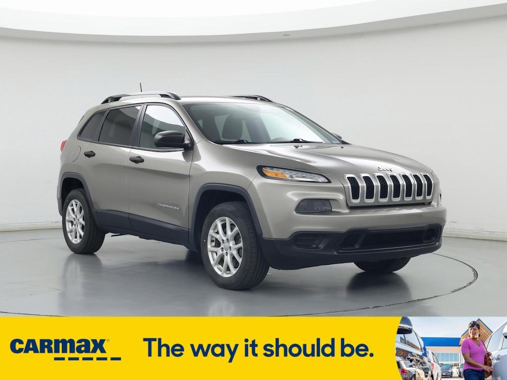used 2017 Jeep Cherokee car, priced at $12,599
