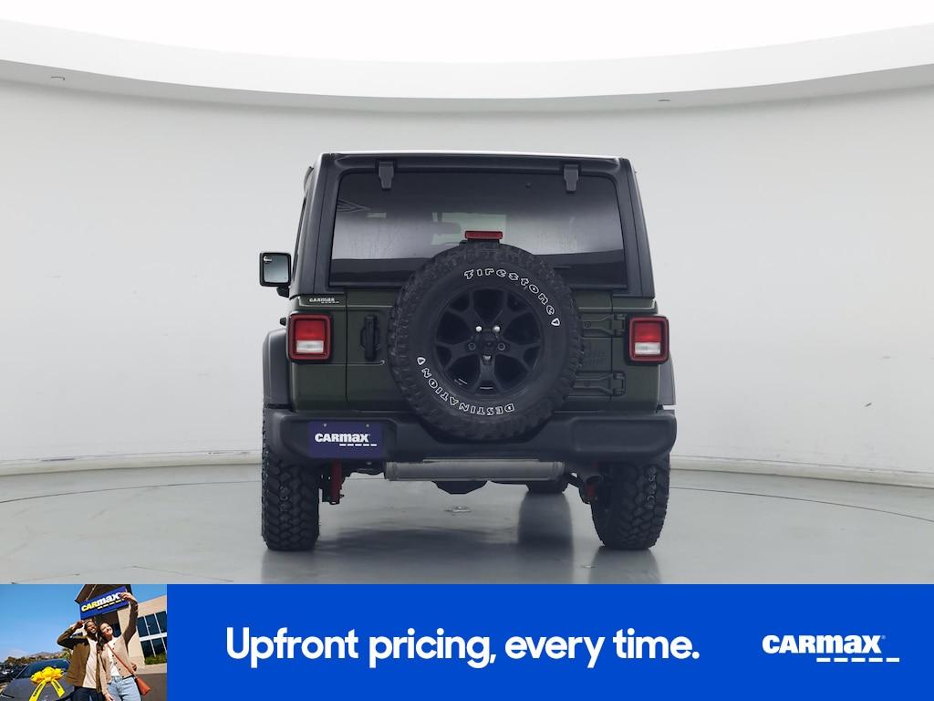 used 2022 Jeep Wrangler car, priced at $33,998