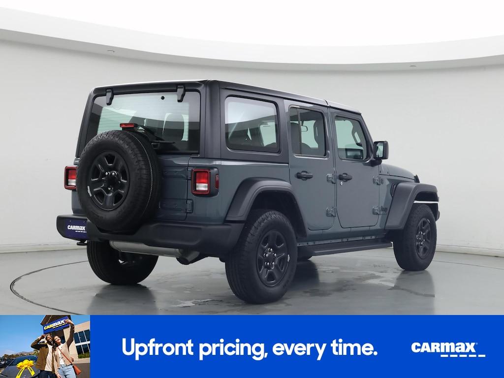 used 2024 Jeep Wrangler car, priced at $34,998
