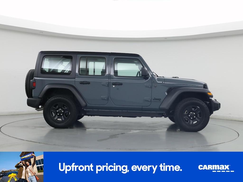 used 2024 Jeep Wrangler car, priced at $34,998