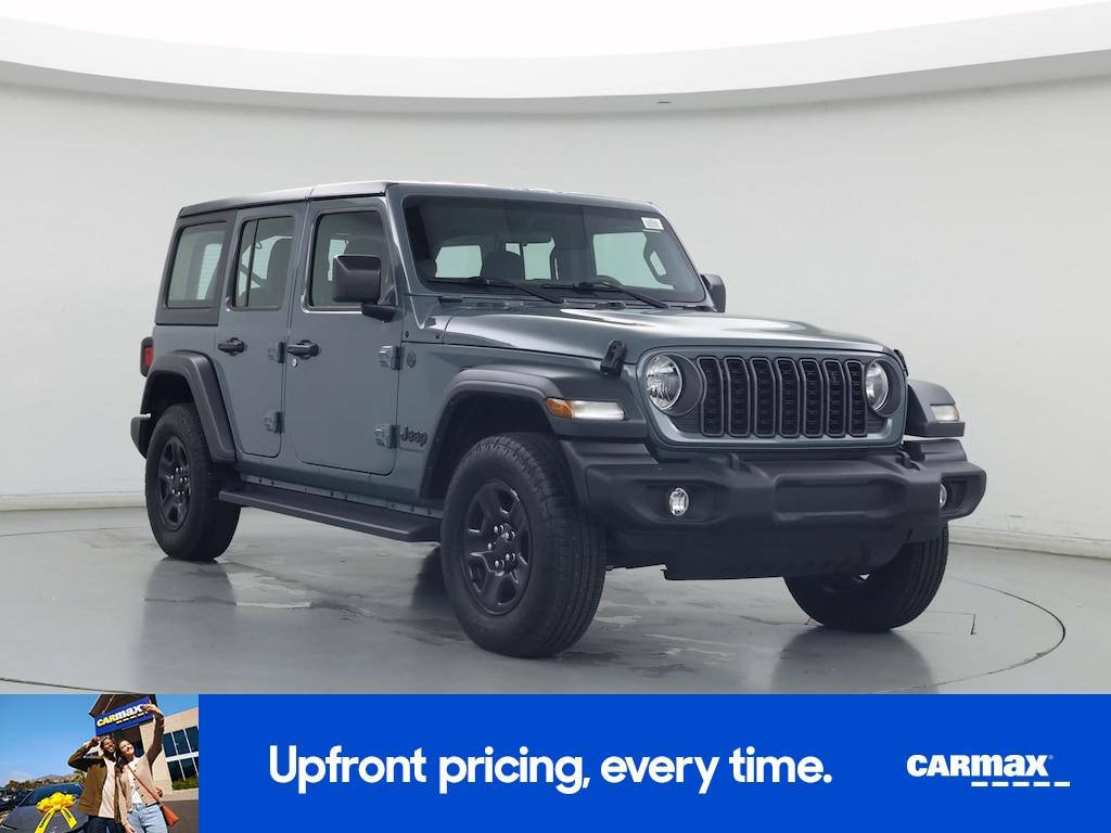 used 2024 Jeep Wrangler car, priced at $34,998