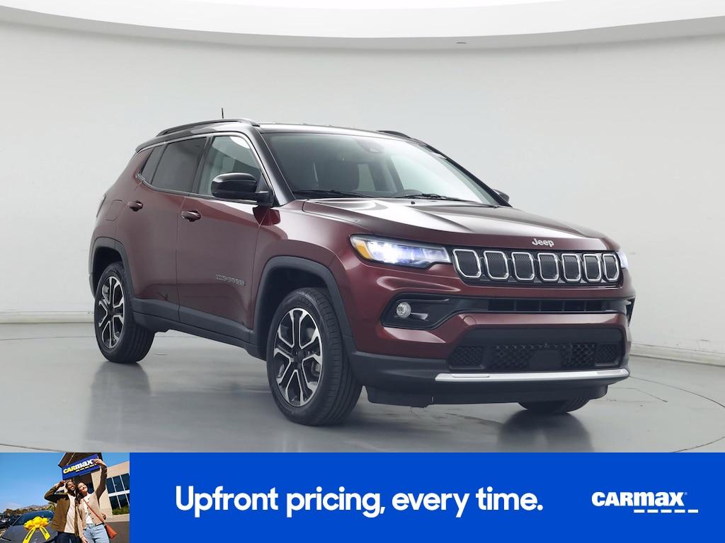 used 2022 Jeep Compass car, priced at $23,998